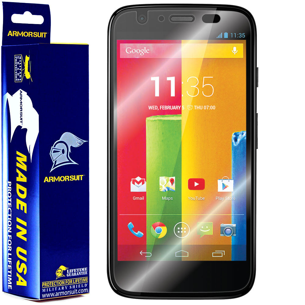 2 Pack] Motorola Moto (1st Generation) Screen Protector (Case Frien