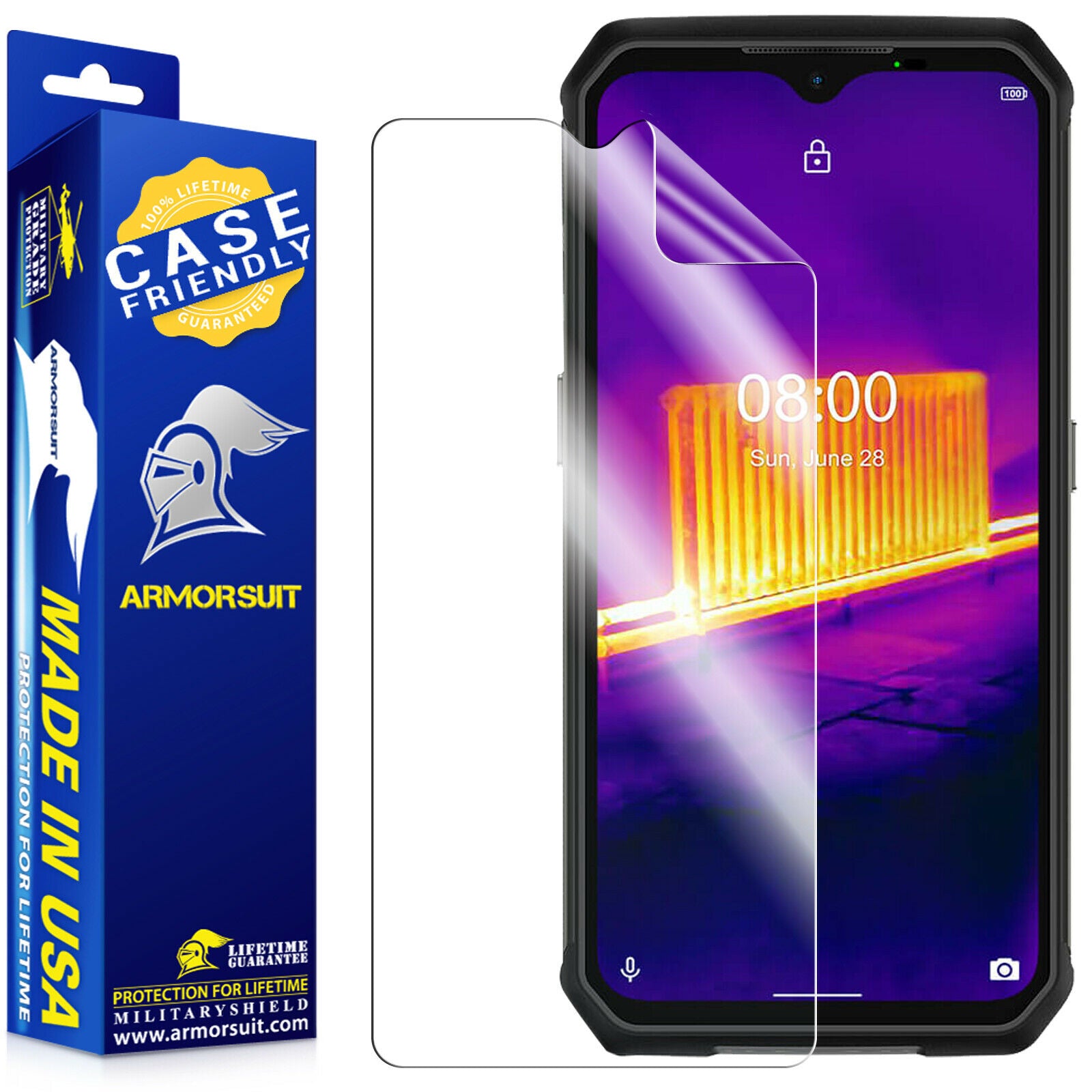 2-Pack] Ulefone Armor 9 Screen Protector - Case-Friendly