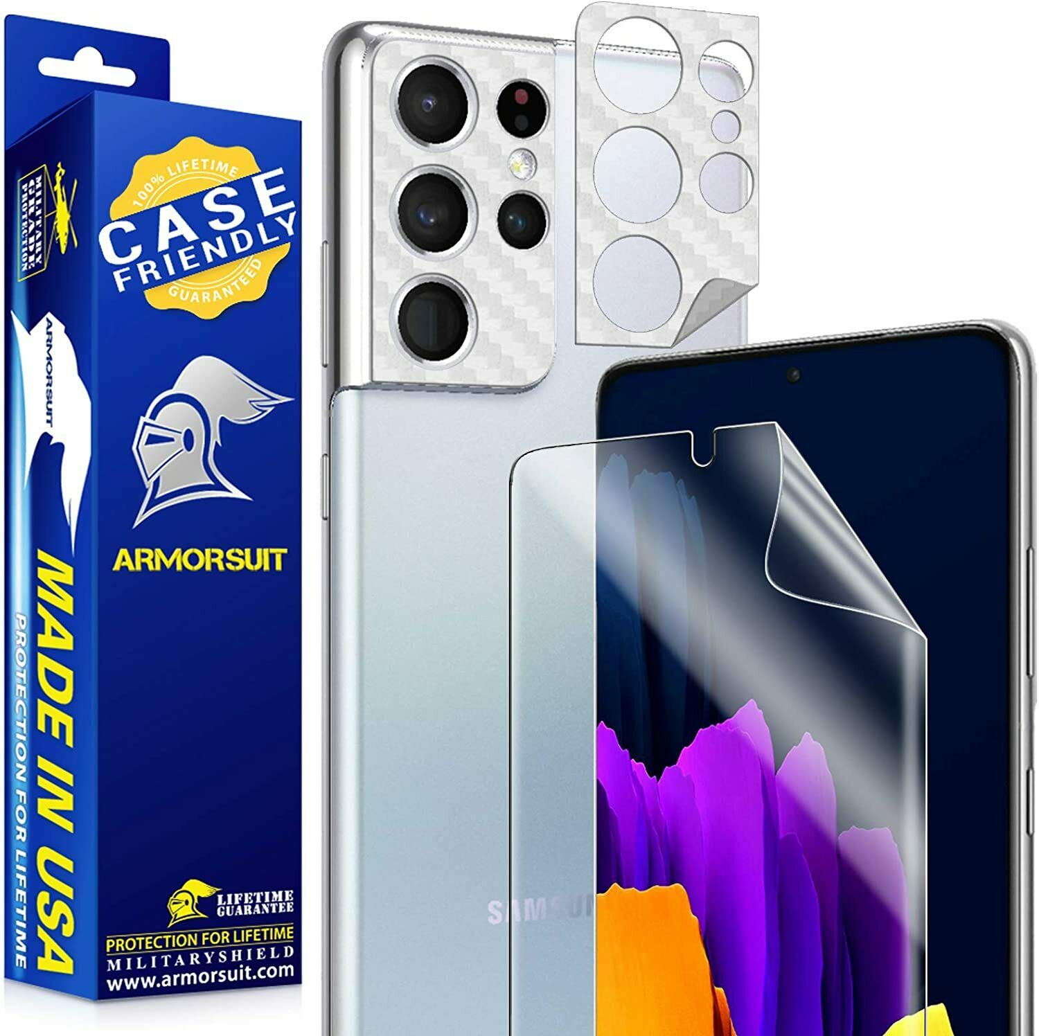 [2 Pack] ArmorSuit Samsung Galaxy S23 Ultra 5G (2023) Screen Protector