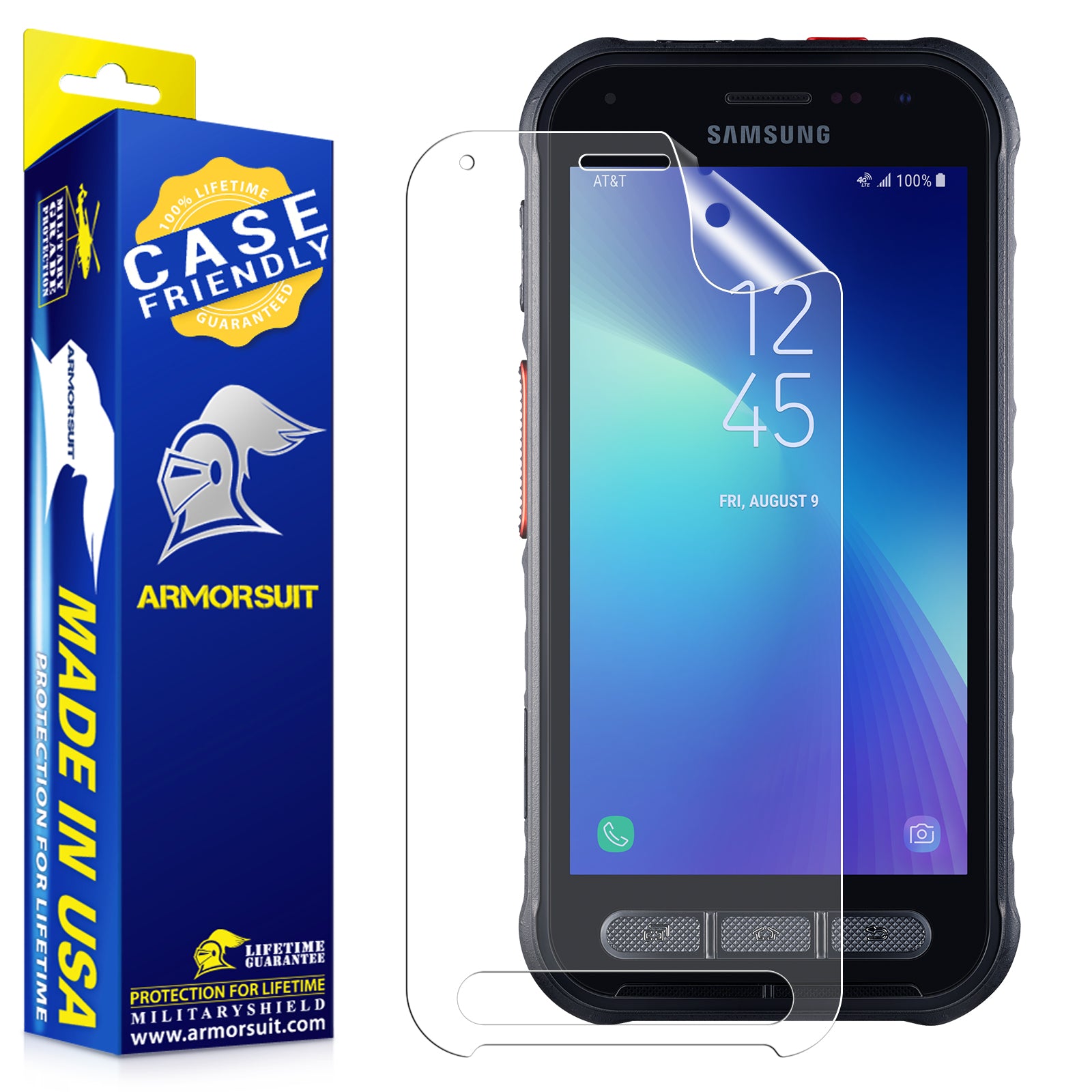 Terugbetaling bereiden oog 2-Pack] Samsung Galaxy XCover Field Pro Matte Case-Friendly Screen Pr