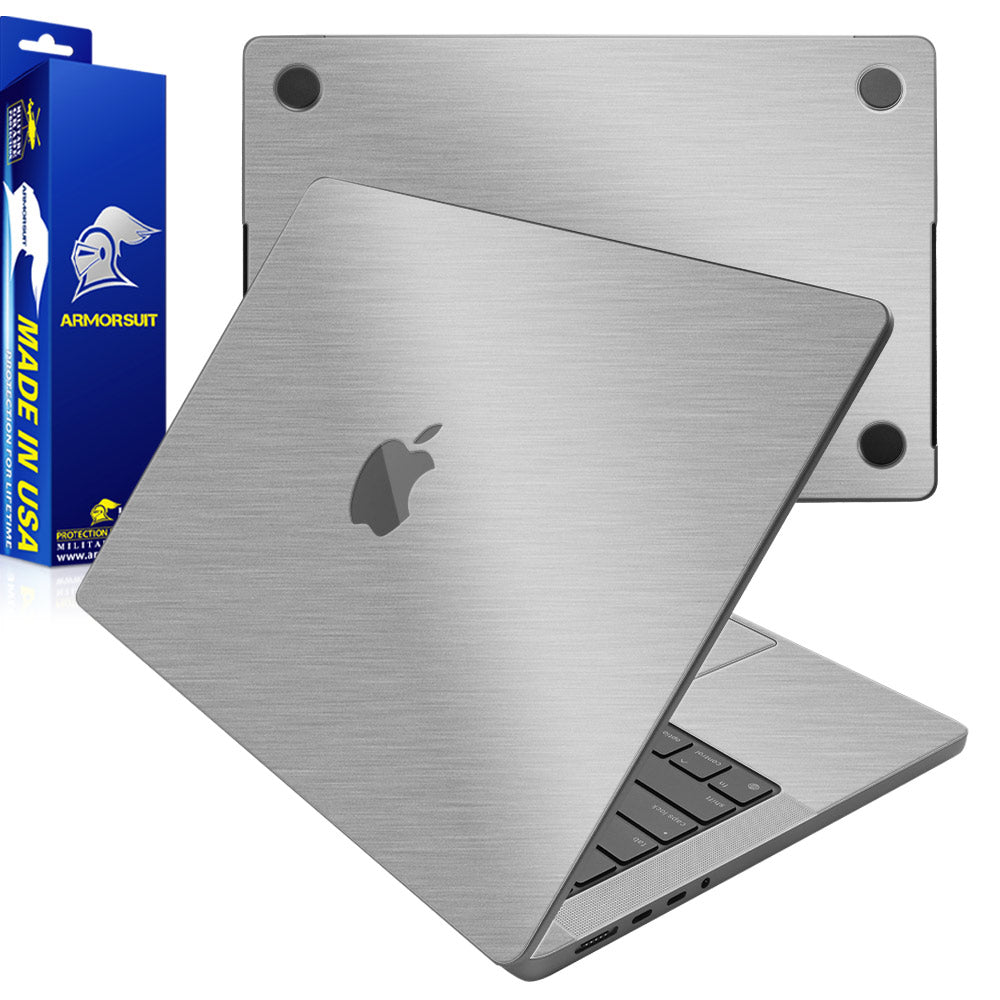 [2 Pack] Armorsuit MilitaryShield Vinyl Skin Wrap Film for Macbook Pro M4 14" (2024)