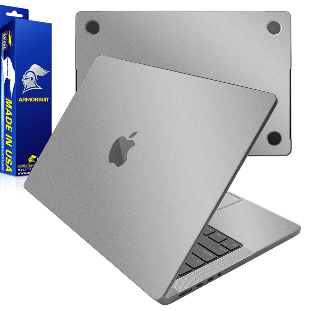 [2 Pack] Armorsuit MilitaryShield Vinyl Skin Wrap Film for Macbook Pro M4 14" (2024)