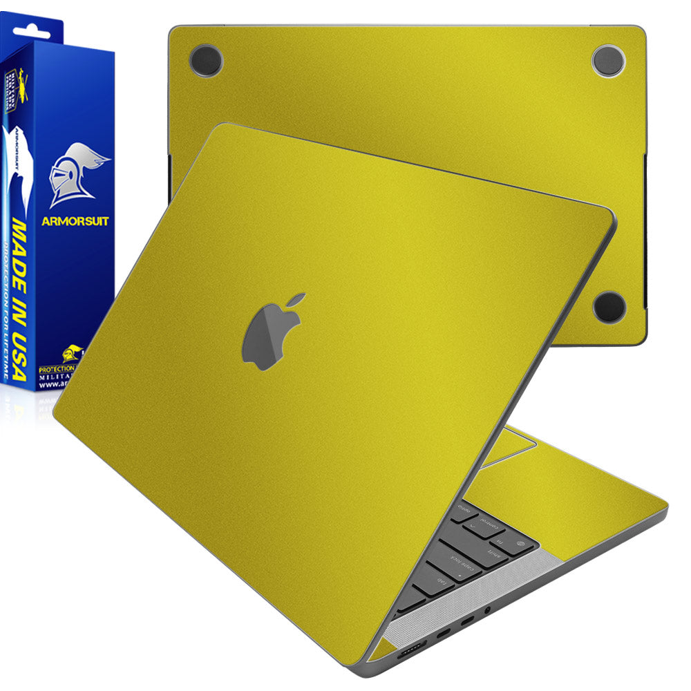 [2 Pack] Armorsuit MilitaryShield Vinyl Skin Wrap Film for Macbook Pro M4 14" (2024)