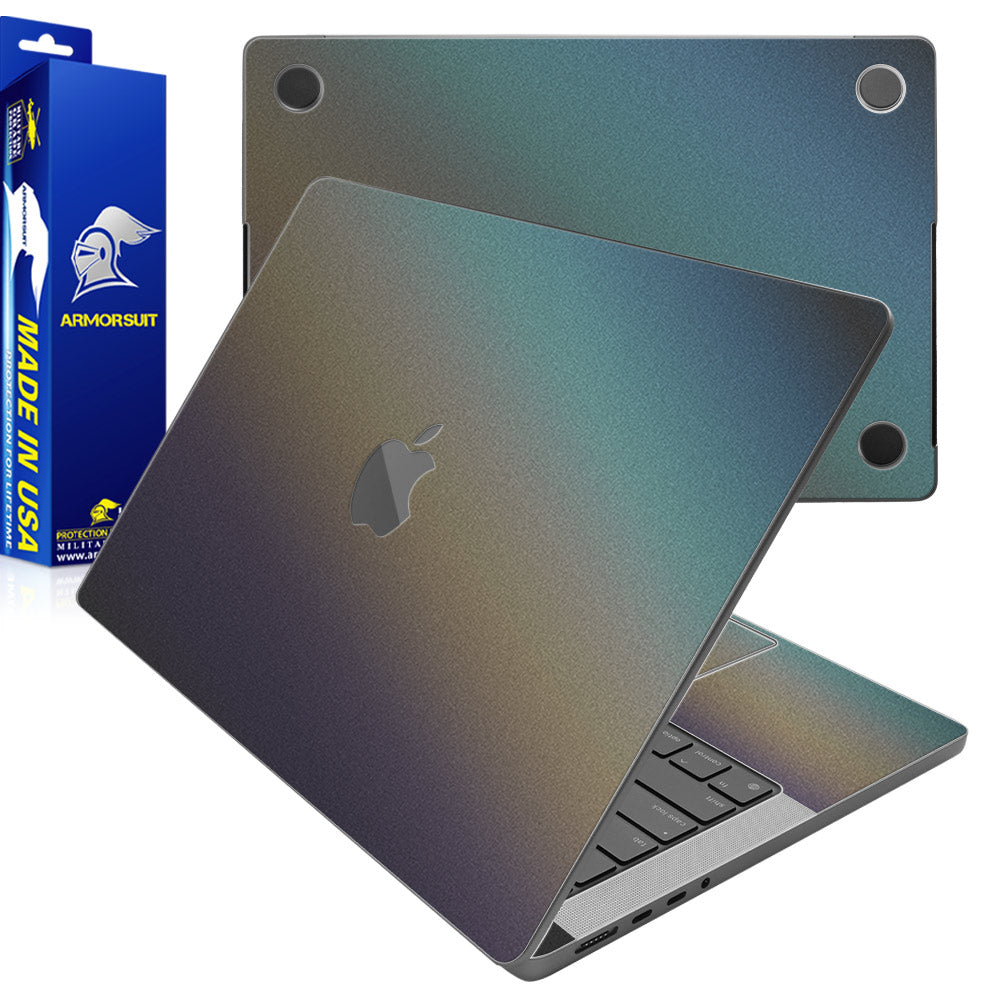 [2 Pack] Armorsuit MilitaryShield Vinyl Skin Wrap Film for Macbook Pro M4 14" (2024)