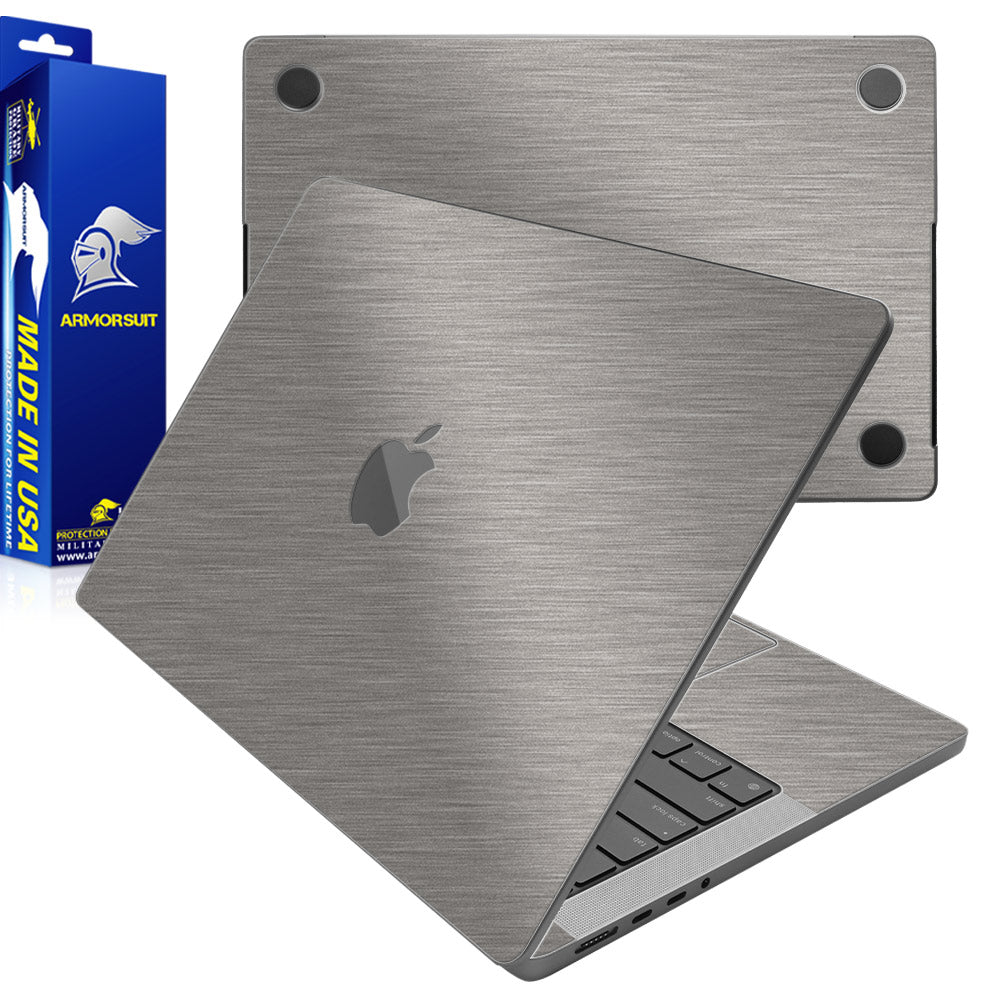 [2 Pack] Armorsuit MilitaryShield Vinyl Skin Wrap Film for Macbook Pro M4 14" (2024)