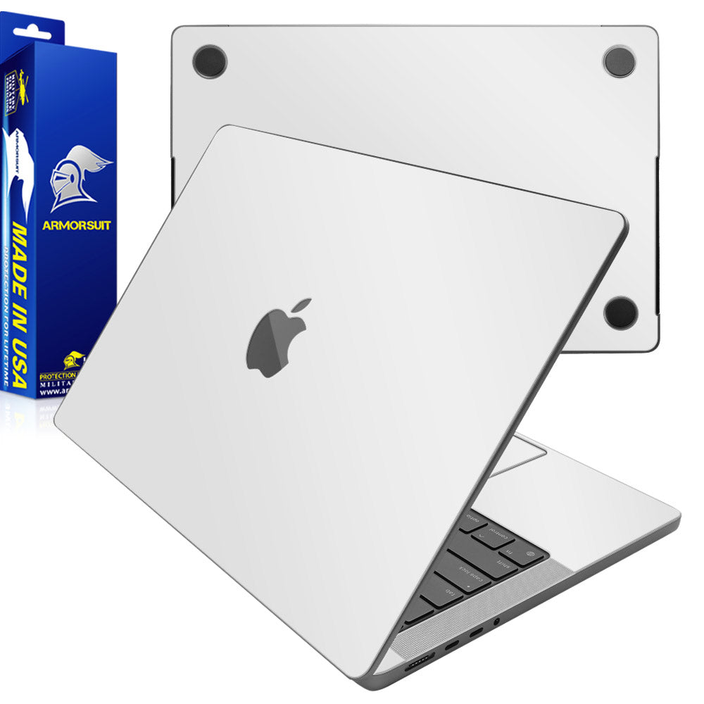 [2 Pack] Armorsuit MilitaryShield Vinyl Skin Wrap Film for Macbook Pro M4 14" (2024)