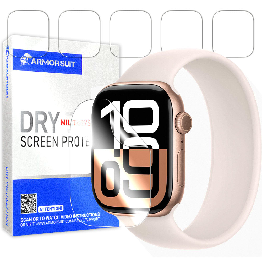 ArmorSuit 6 Pack for Apple Watch Series 10 42mm (2024) Screen Protector