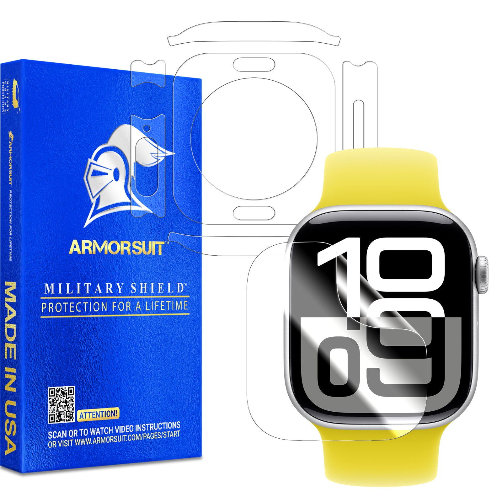 ArmorSuit 6 Pack for Apple Watch Series 10 42mm (2024) Screen Protector