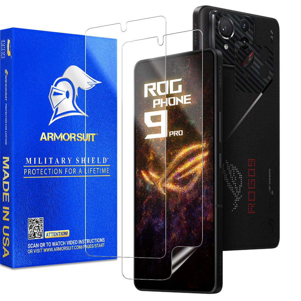 [2+2 Pack] Armorsuit Screen Protector for ASUS ROG Phone 9 Pro + Skin