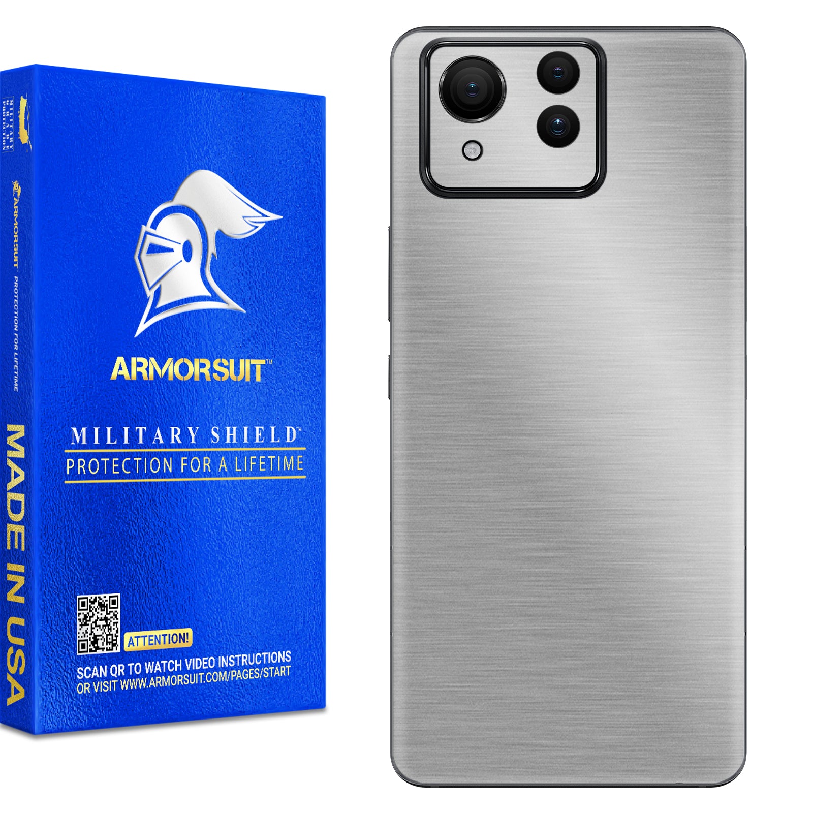 [2 Pack] Armorsuit MilitaryShield  Vinyl Skin Wrap for ASUS Zenfone Ultra 11 (2024)