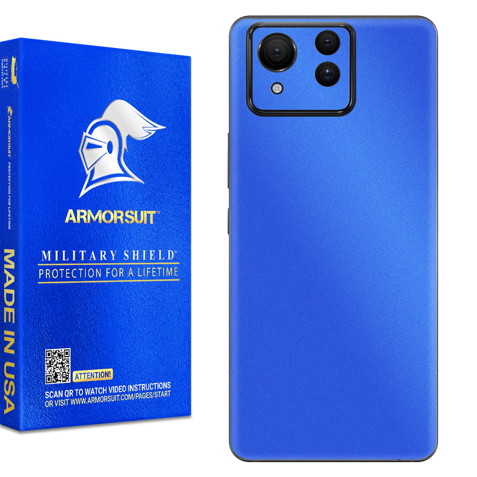 [2 Pack] Armorsuit MilitaryShield  Vinyl Skin Wrap for ASUS Zenfone Ultra 11 (2024)