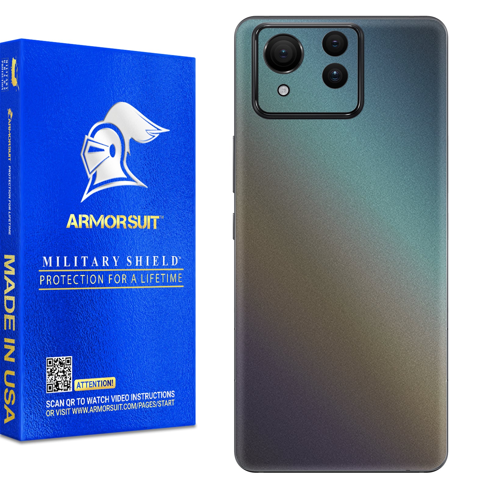 [2 Pack] Armorsuit MilitaryShield  Vinyl Skin Wrap for ASUS Zenfone Ultra 11 (2024)