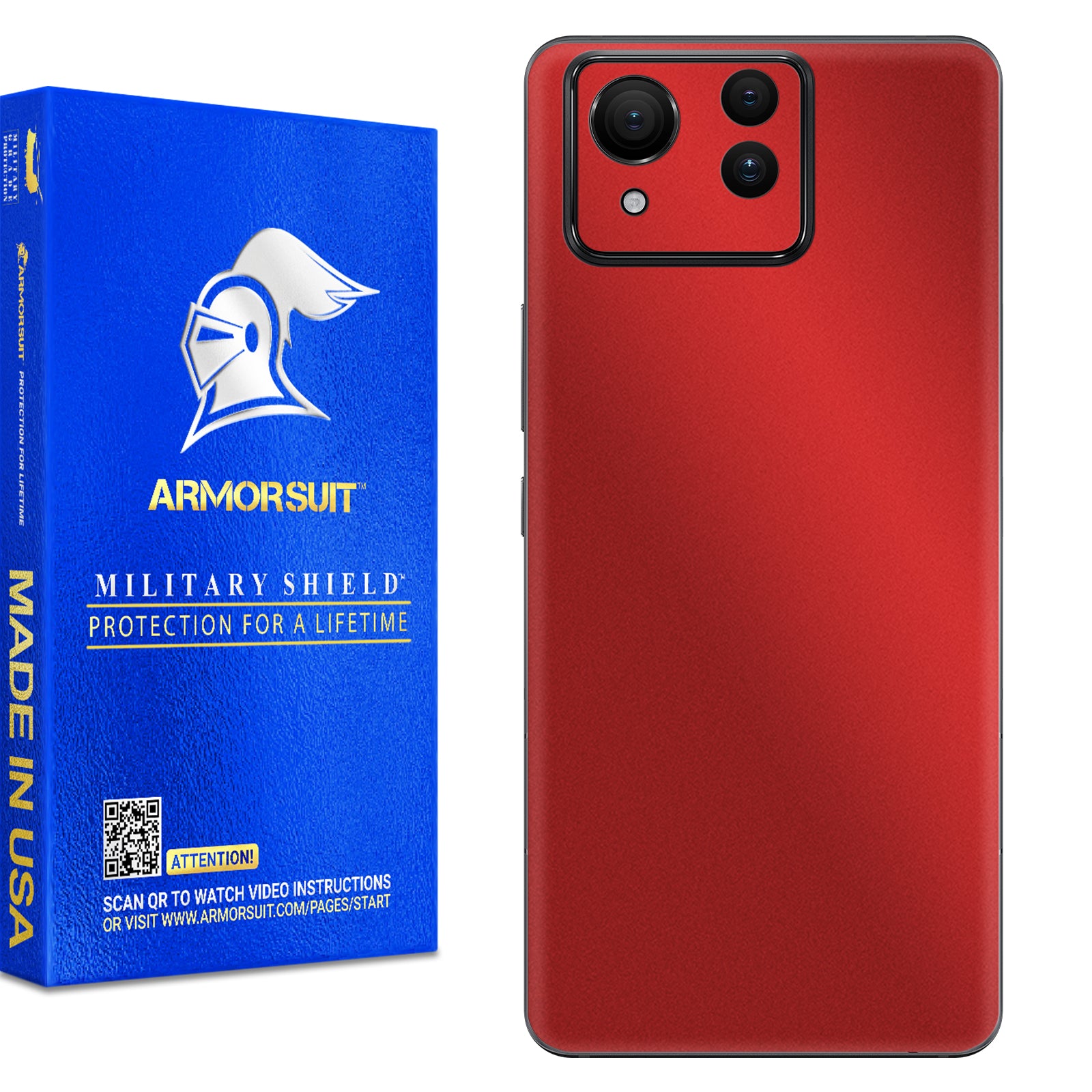 [2 Pack] Armorsuit MilitaryShield  Vinyl Skin Wrap for ASUS Zenfone Ultra 11 (2024)