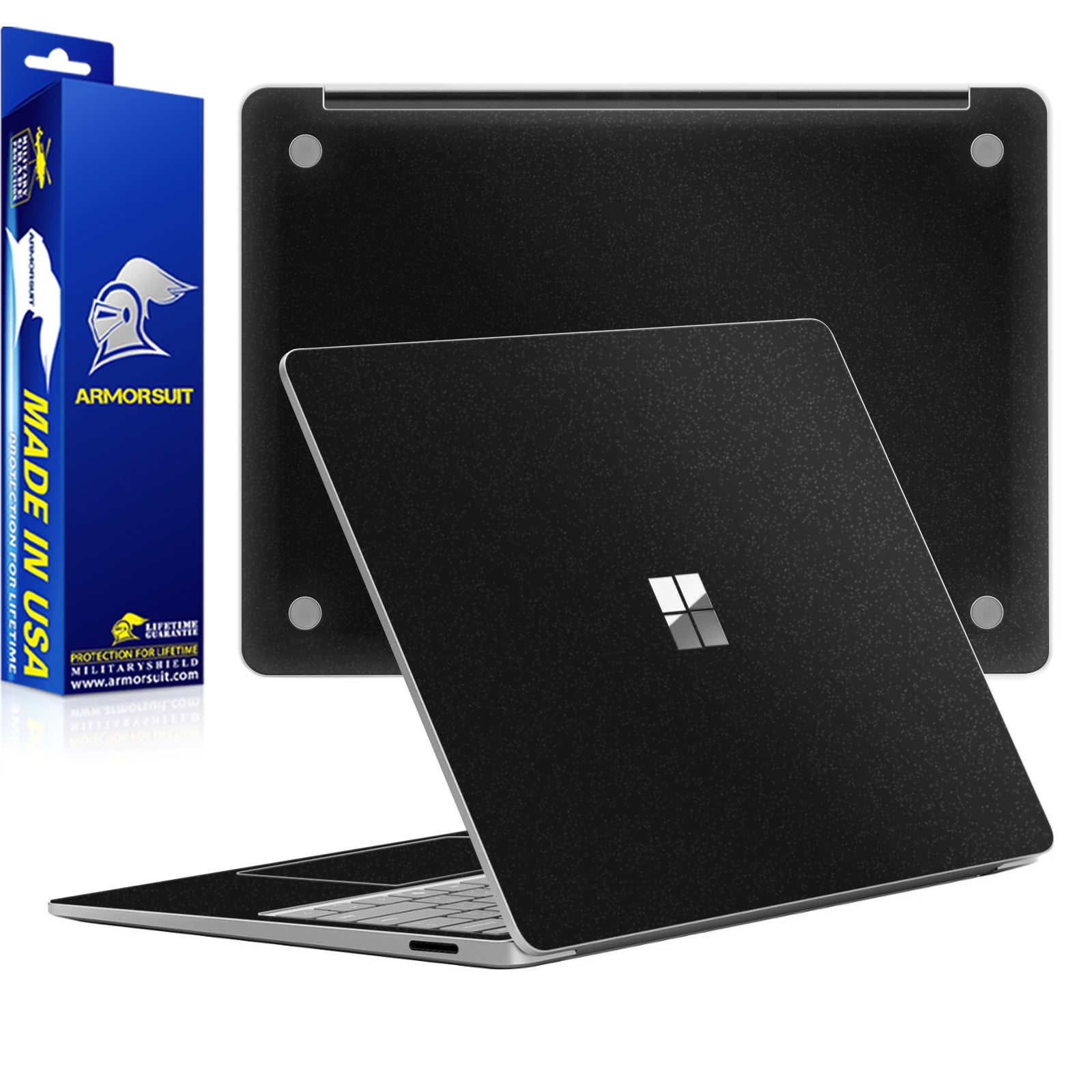 [2 Pack] Armorsuit MilitaryShield Vinyl Skin Wrap Film for Microsoft Surface 7th Edition 15 In (2024)