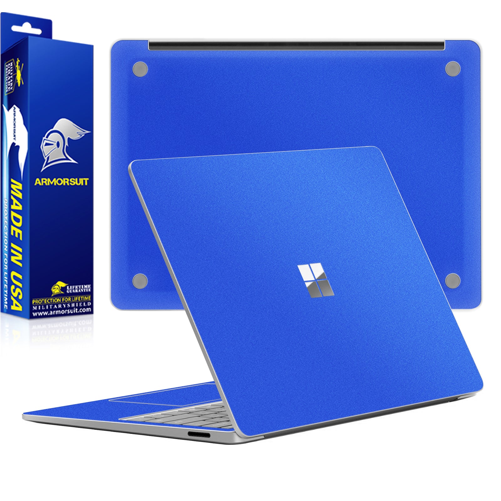 [2 Pack] Armorsuit MilitaryShield Vinyl Skin Wrap Film for Microsoft Surface 7th Edition 15 In (2024)