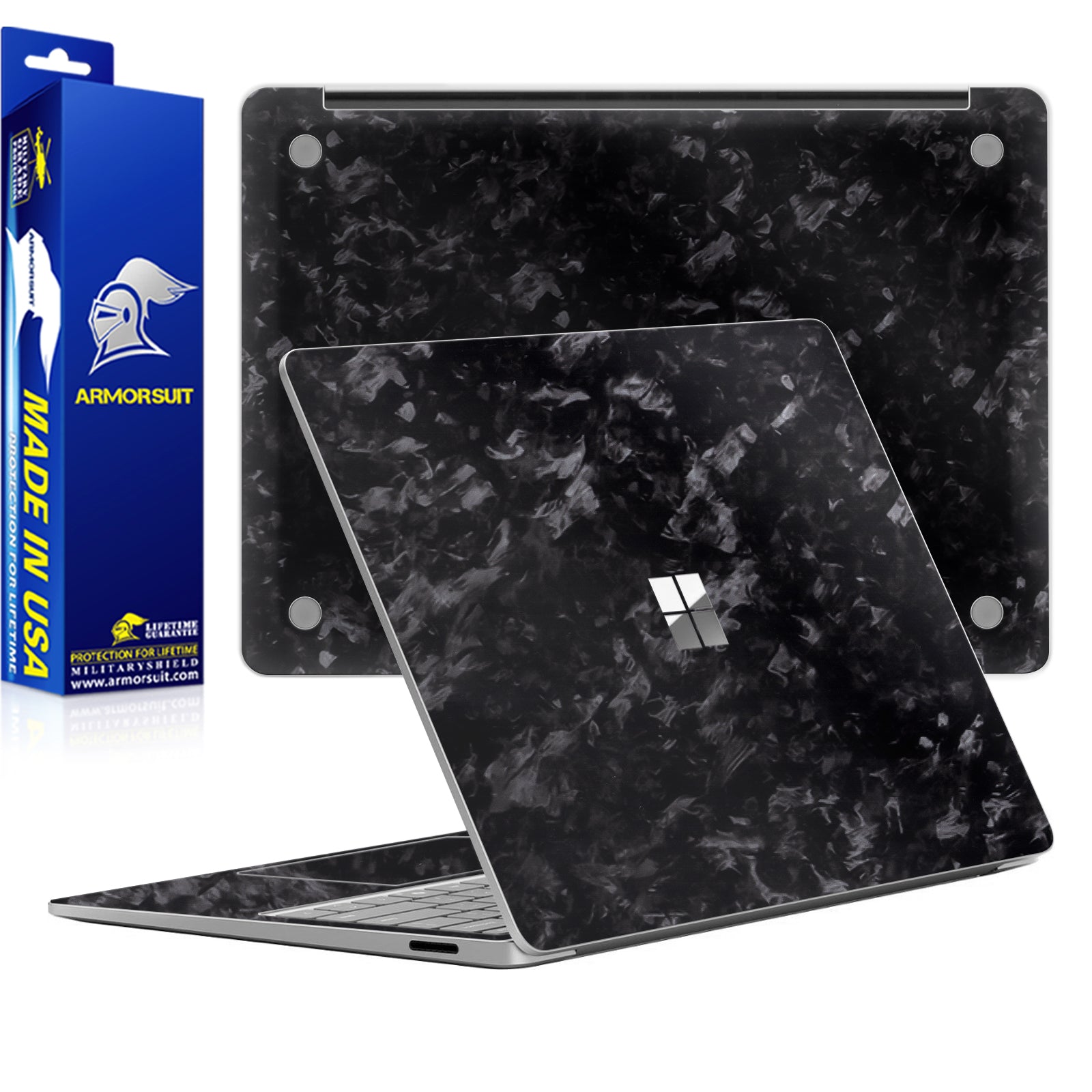 [2 Pack] Armorsuit MilitaryShield Vinyl Skin Wrap Film for Microsoft Surface 7th Edition 15 In (2024)