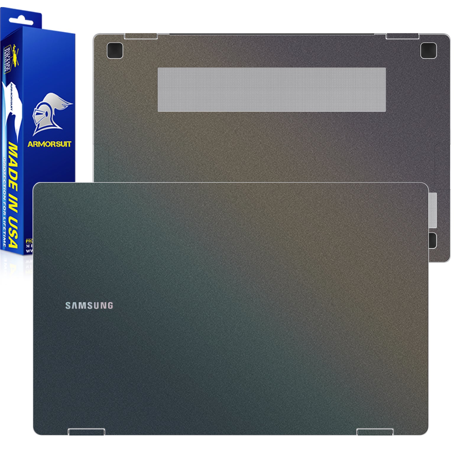 [2 Pack] Armorsuit MilitaryShield Vinyl Skin Wrap Film for Samsung Galaxy Book 4 360 (15.6)