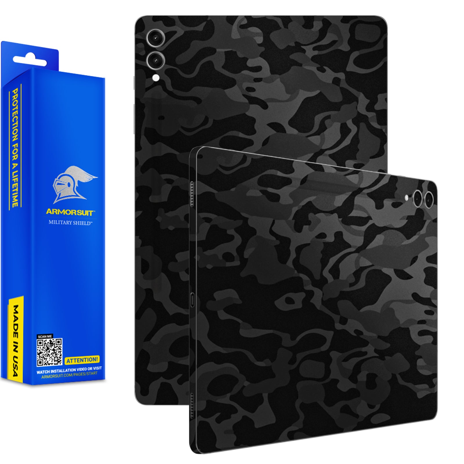 [2 pack] Armorsuit MilitaryShield Vinyl Skin Wrap Designed for Samsung Galaxy Tab S10 Ultra (2024)