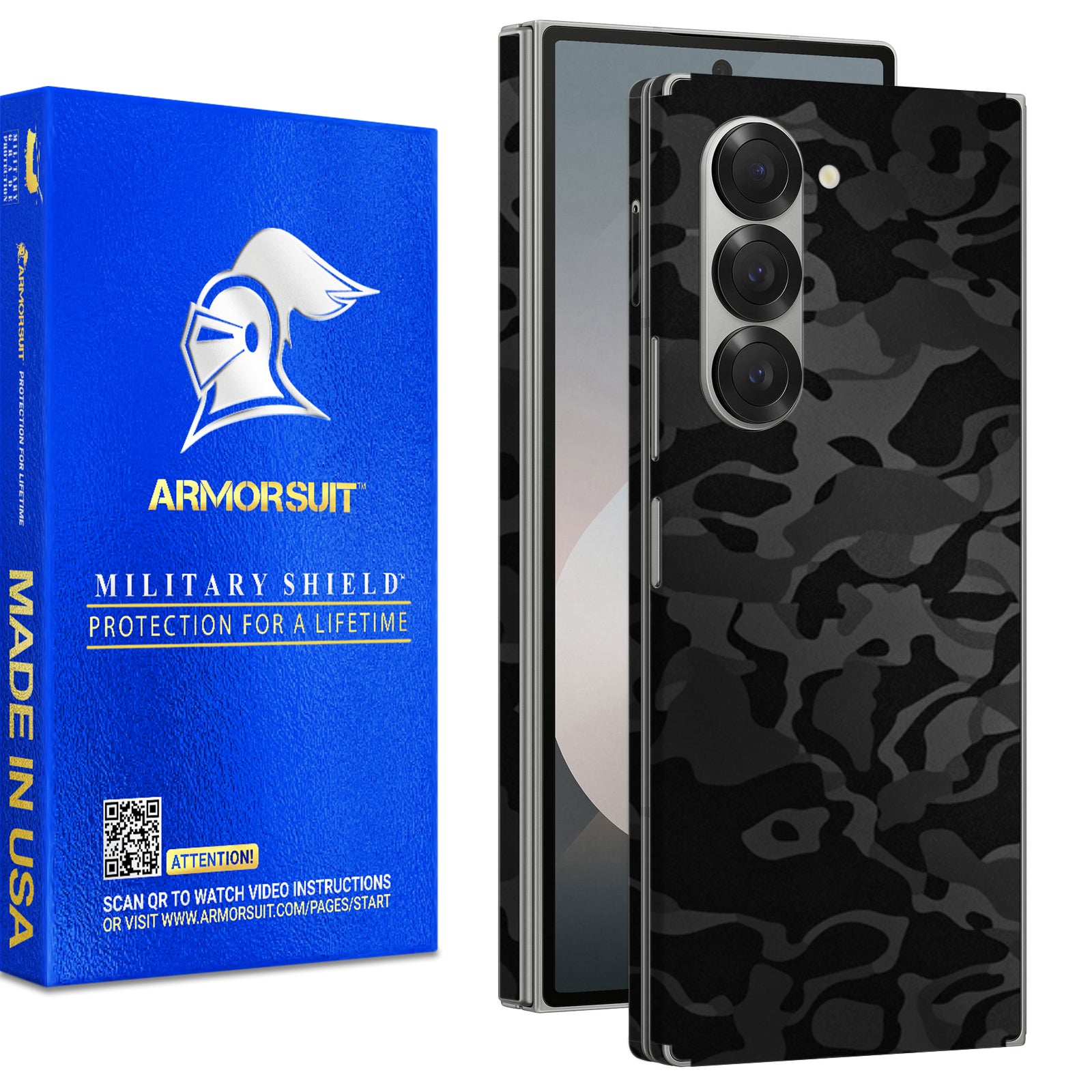 Armorsuit MilitaryShield Vinyl Skin Wrap Designed for Samsung Galaxy Z Fold 6 (2024)