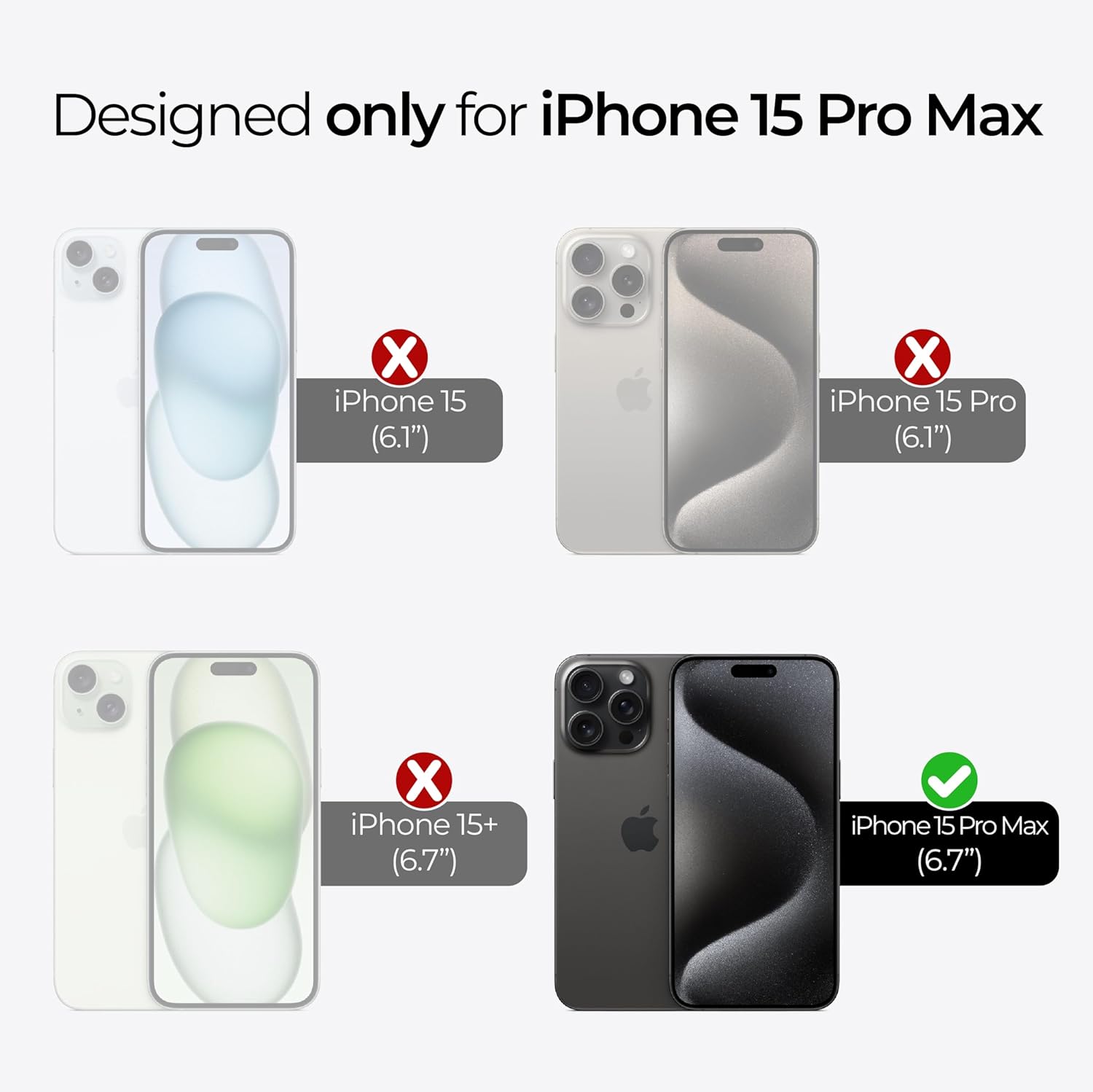 Xkin™ Tempered Glass [iPhone 15 Plus] – Just Mobile