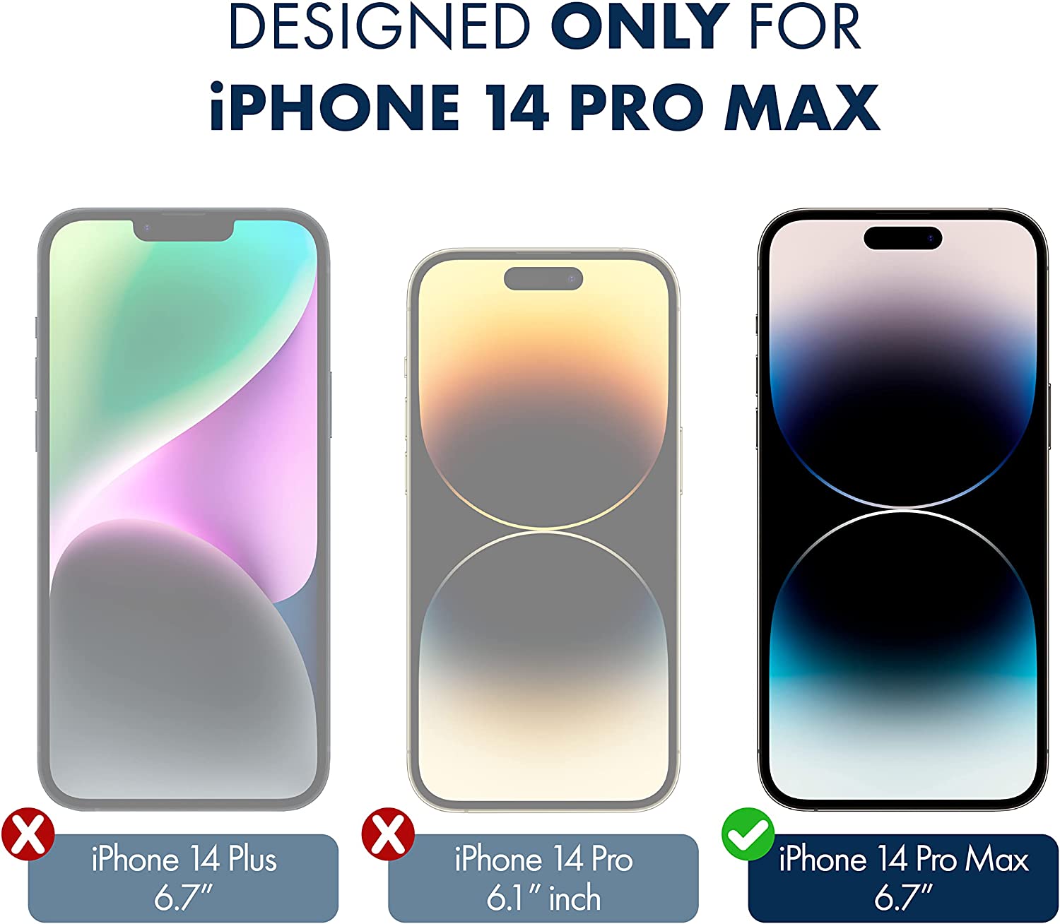 [2 + 1Pack] ArmorSuit iPhone 14 Pro Max (6.7) Screen Protector & Full Body  Skin USA