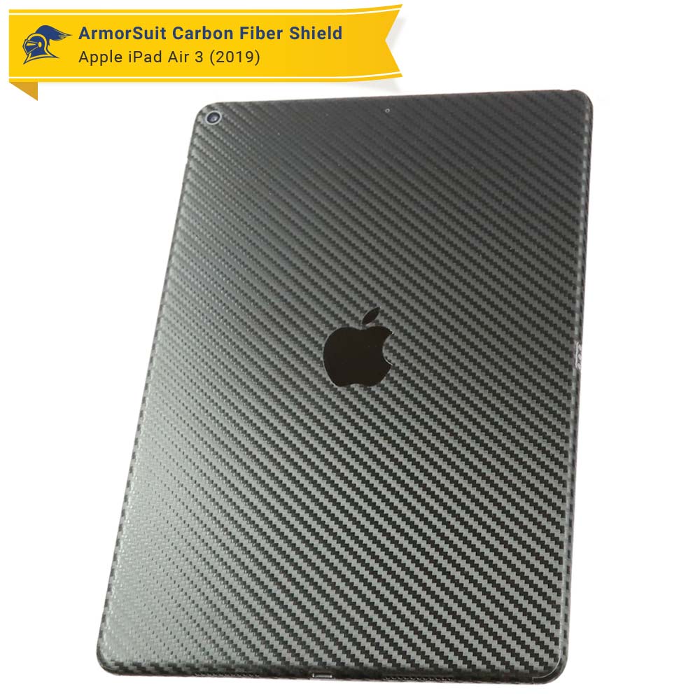 Apple iPad Air 3 (2019) WiFi ONLY Screen Protector + Carbon Fiber Skin