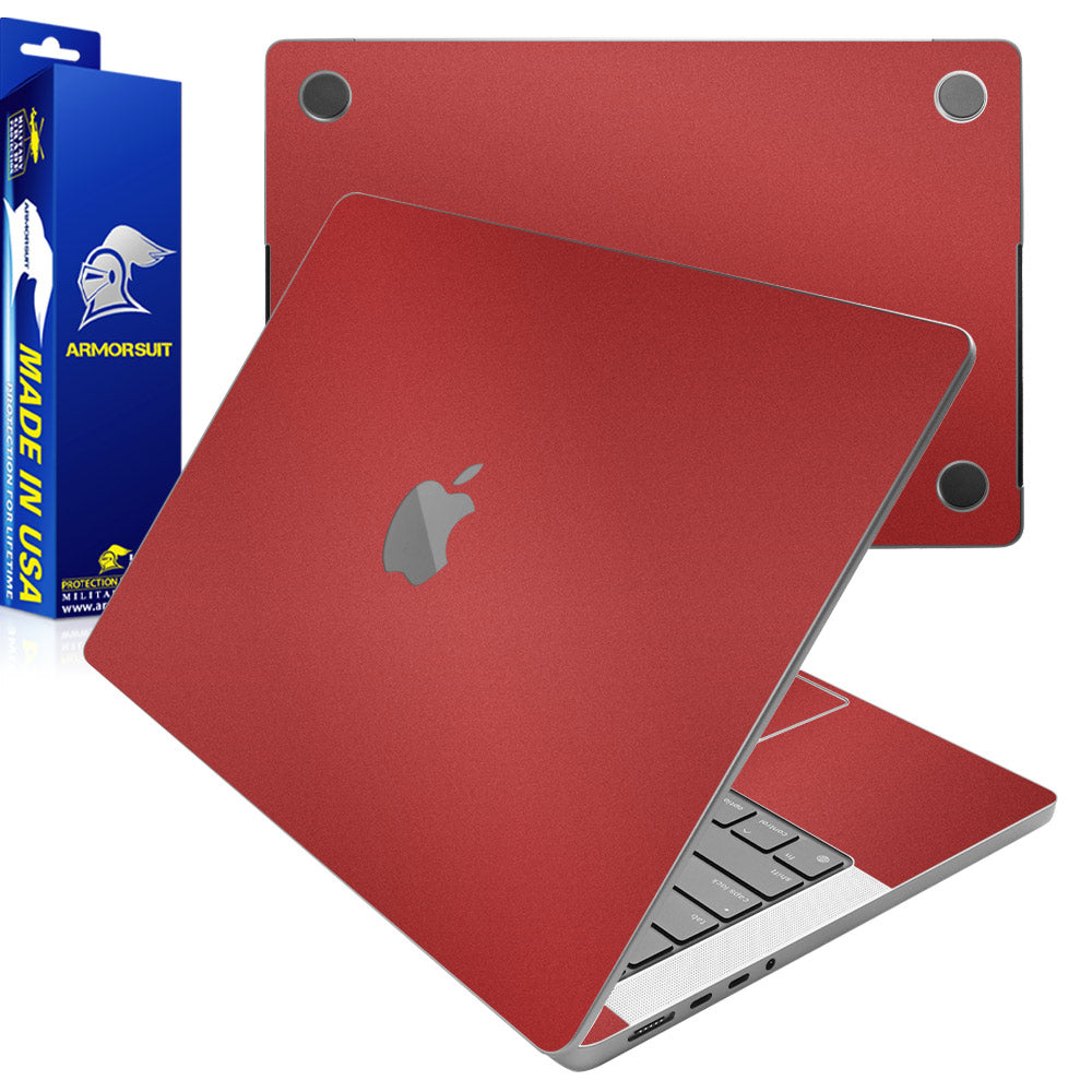 red apple laptop