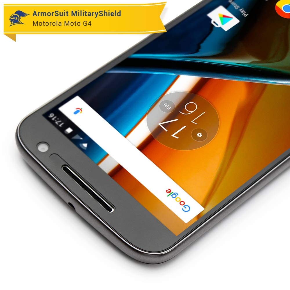 [2 Pack] Motorola Moto G4 (4th Gen) Screen Protector