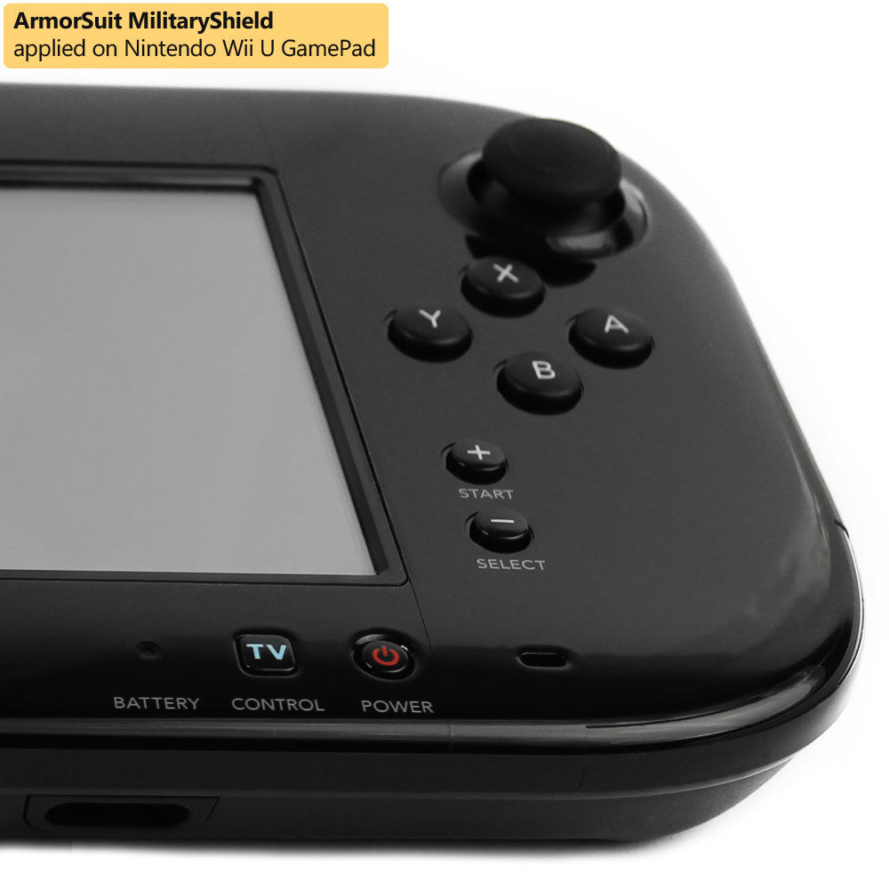 Skinomi TechSkin - Nintendo Wii U GamePad Brushed Aluminum Skin Protector